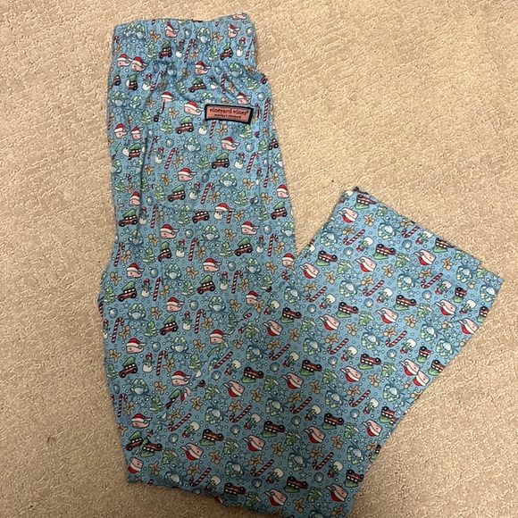 Vineyard Vines Christmas PJ Pants - Picture 1 of 4